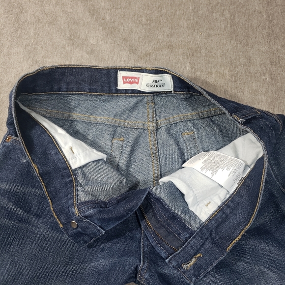 Men's Levis 505 Straight Leg Jeans Size 29 - Picture 13 of 16